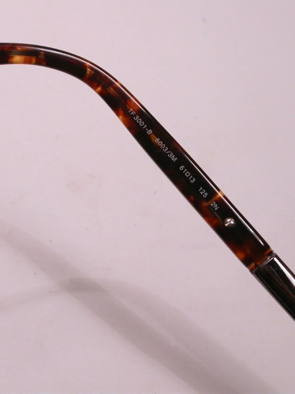 Tiffany & Co. Silver Time Roman Numeral Luxury Sunglasses Made in Italy